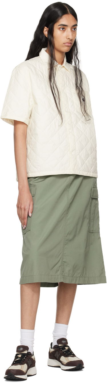Košeľa Carhartt WIP Short Sleeve Quilted Shirt Béžová | I034364 D6XX, 3