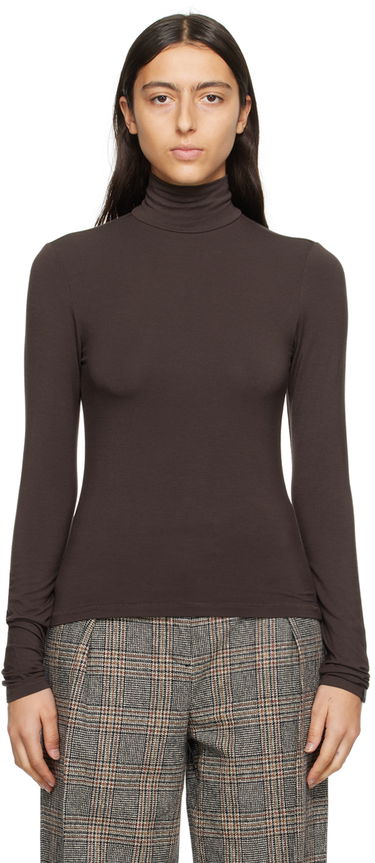 Sveter rag & bone Luca Turtleneck Top Hnedá | WAC23FT017FG17, 0