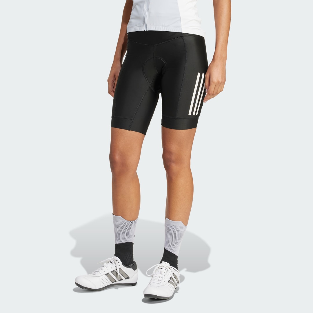 Šortky adidas Performance Essentials 3-Stripes Padded Cycling Shorts Čierna | JD7187, 0