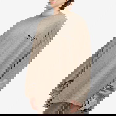 Tričko Fear of God Core Logo Jersey Long Sleeve T-Shirt Béžová | 125HO244379F, 2