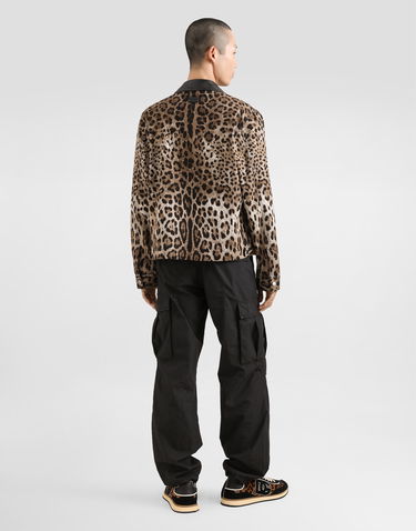 Cargo nohavice Dolce & Gabbana Dolce & Gabbana Cotton Cargo Cropped Pants Čierna | GP03LTG8MH8N0000, 2