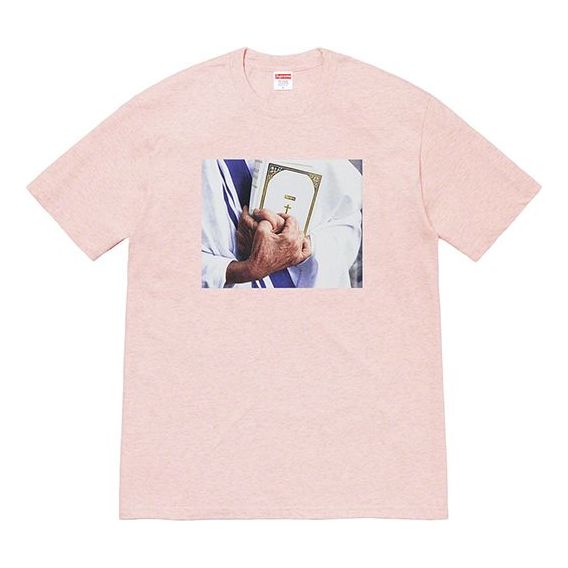 Tričko Supreme Printing Short Sleeve T-Shirt Ružová | SUP-FW19-734