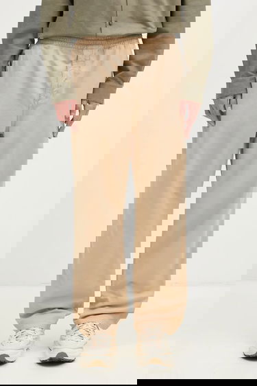 Nohavice Carhartt WIP Loose-Fit Elasticated Waist Flint Pant Béžová | I029919.WALL, 0