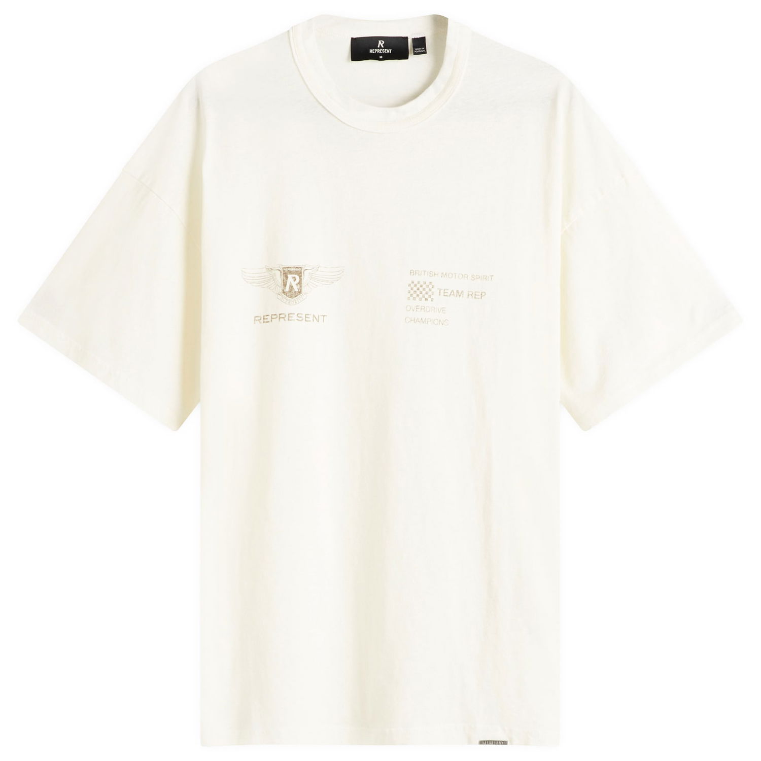 Tričko Represent Clo Team Rep T-Shirt Biela | MLM41053-72, 0