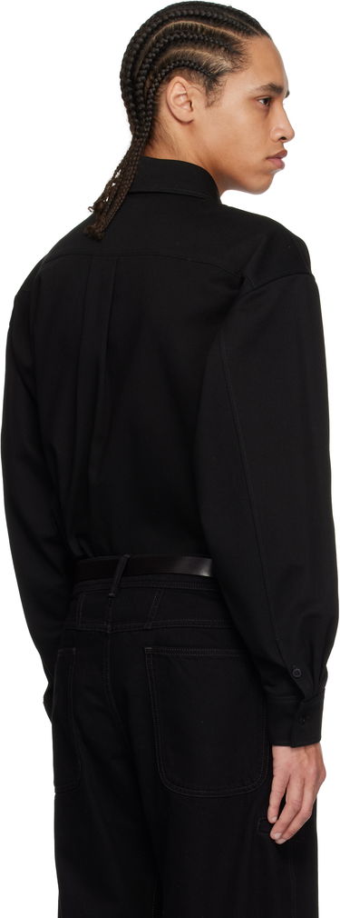 Košeľa LEMAIRE LEMAIRE Oversized Button-Down Shirt Čierna | OV1019 LF1365, 2