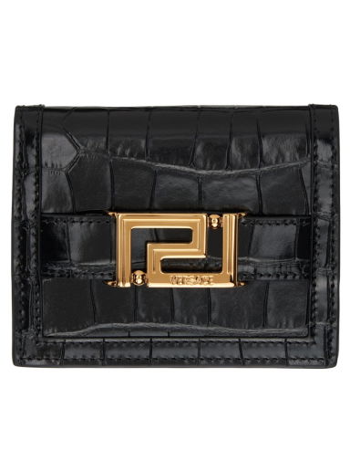 Peňaženka Versace Croc Greca Goddess Wallet Čierna | 1008832_1A08724