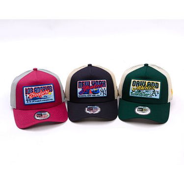 Šiltovka New Era LA Dodgers MLB Patch 9FORTY Trucker Cap One Size (56-59 cm) Ružová | 60595249, 3