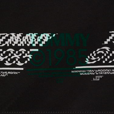 Tričko Tommy Hilfiger Tommy Jeans 1985 Pop Cotton-Jersey Čierna | DM0DM18284BDS, 2