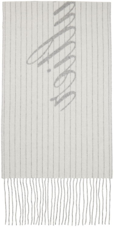 Šál Jean Paul Gaultier Striped Scarf Šedá | 24/30-U-EC038P-C551-0201, 1