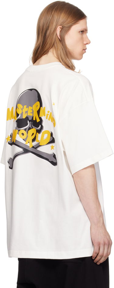 Tričko Mastermind WORLD Mastermind World Oversized Stay T-Shirt Biela | MW25S14-TS052-022, 2