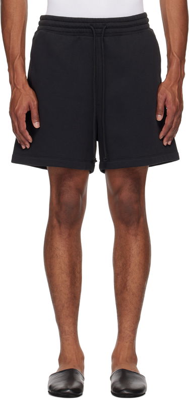 Šortky SKIMS SKIMS Cotton Fleece Relaxed Shorts Čierna | BO-SHO-5340M, 0