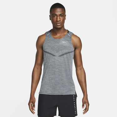 Tielko Nike Dri-FIT ADV TechKnit Ultra Running Tank Top Šedá | DM4751-010, 0