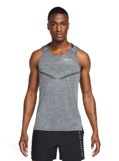 Tielko Nike Dri-FIT ADV TechKnit Ultra Running Tank Top Šedá | DM4751-010