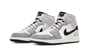 Tenisky a topánky Jordan Air Jordan 1 Mid SE Craft "Cement Grey" Šedá | DZ4136-002, 4
