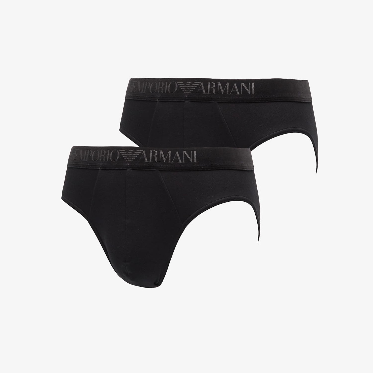 Spodná bielizeň a ponožky Emporio Armani EA7 Classic Briefs 2-Pack Čierna | EM000251AF15005MC005, 0