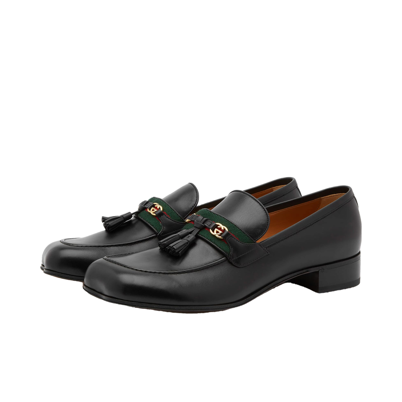 Tenisky a topánky Gucci Men's Twingberg Runway Paride Loafer Black Čierna | 744406-1W610-1066