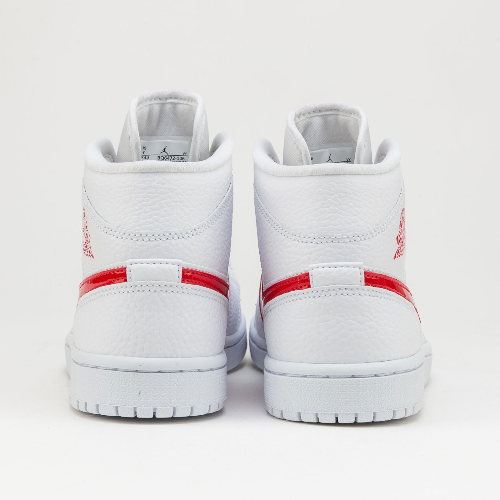 Air Jordan 1 Mid "White University Red" W