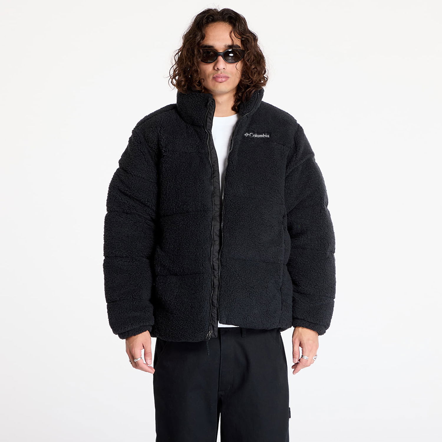 Prešívaná bunda Columbia Puffect™ II Sherpa Jacket Black Čierna | 2086841010, 0