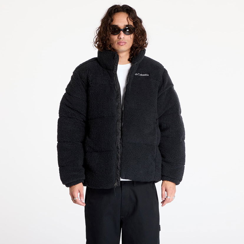 Prešívaná bunda Columbia Puffect™ II Sherpa Jacket Black Čierna | 2086841010