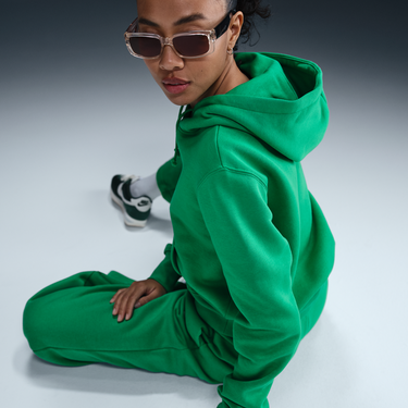 Mikina Nike Sportswear Phoenix Fleece Hoodie Zelené | HF6839-324, 3