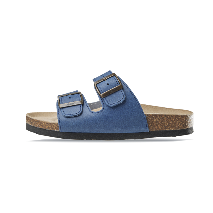 Tenisky a topánky Vasky Vasky Mary Cork Footbed Slides Modrá | S-5002-109-M, 0