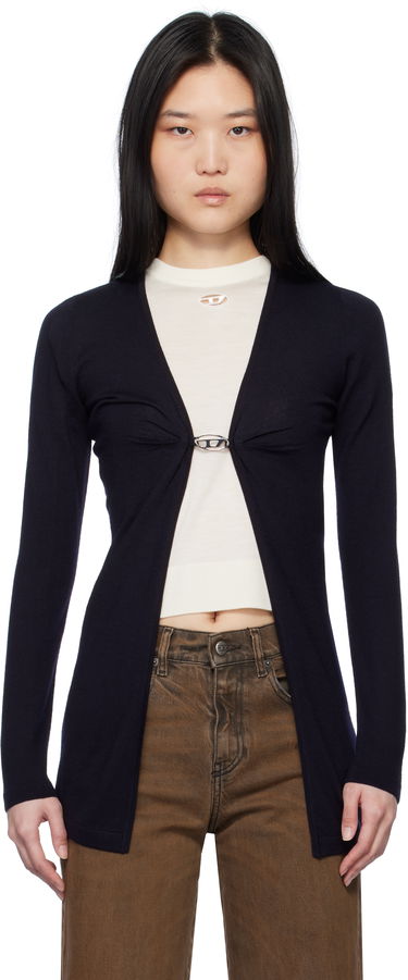 Sveter Diesel Diesel M-Pierry-Long Knit Cardigan Navy | A17452 0JQAB, 0