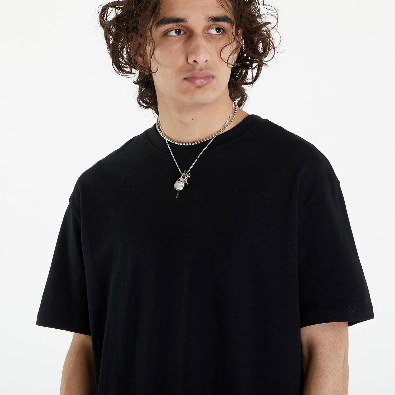 Heavy Oversized Tee 2-Pack Black/ Black