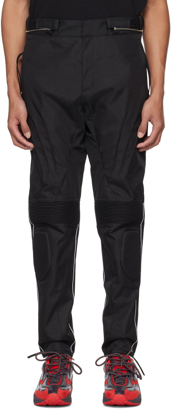 Cargo nohavice Kanghyuk Lock Stitched Trousers Čierna | PE24SST01, 0