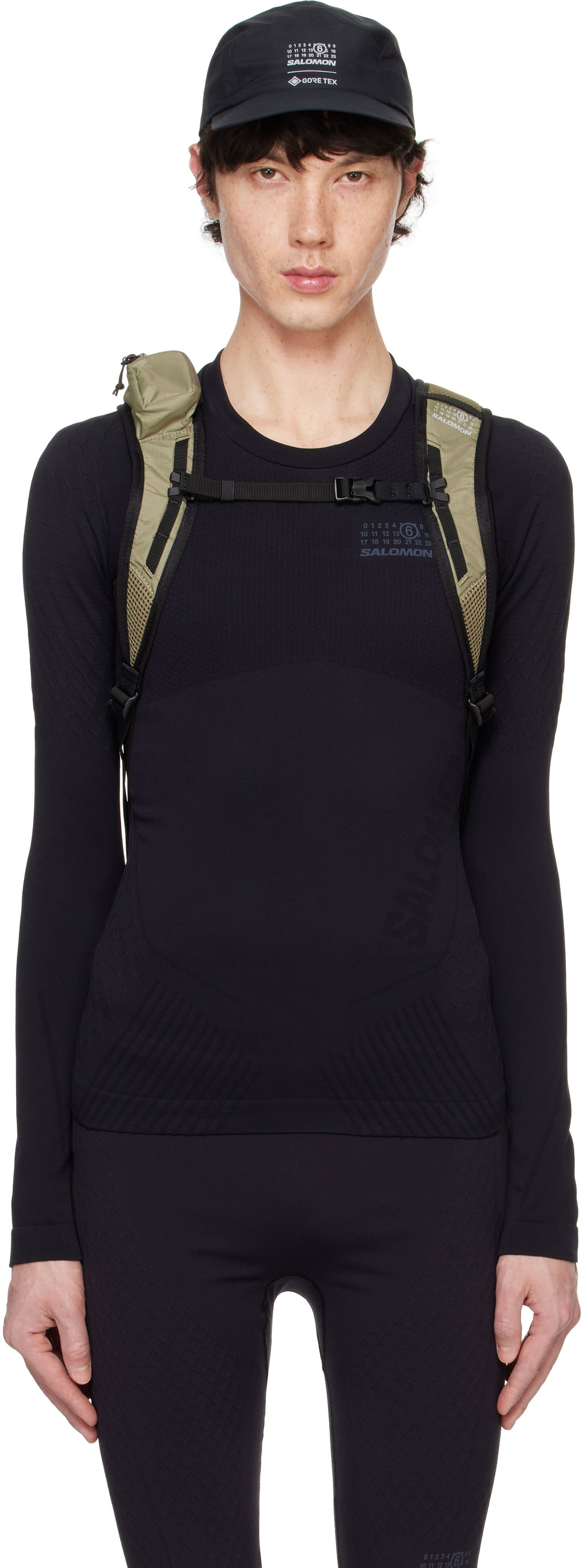 Body Maison Margiela Textured T-Shirt Čierna | SH0NH0009 M20037, 0
