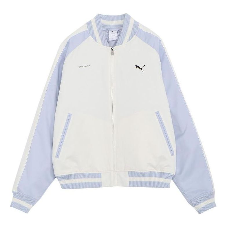 Bomber bunda Puma Srayama Sukajan Bomber Jacket Biela | 622605-65, 0