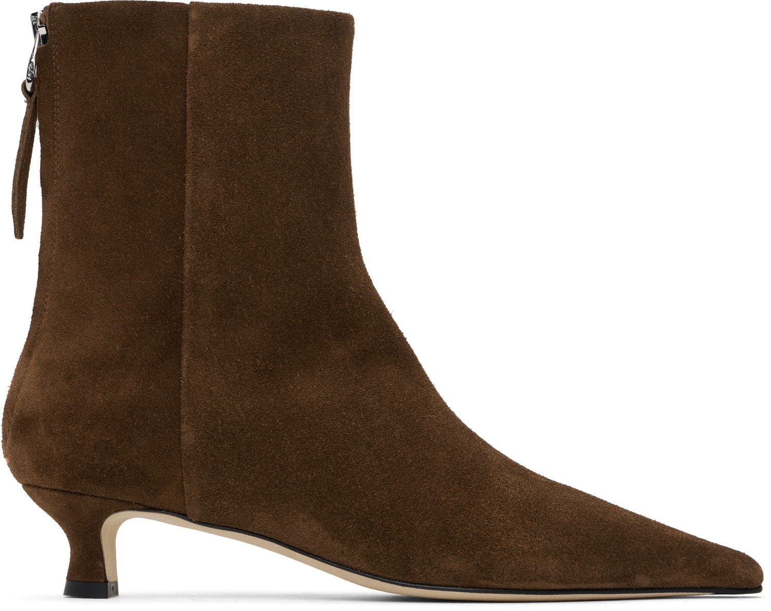 Oblečenie Aeyde Aeyde Zoe Suede Ankle Boots Hnedá | A11-AB-ZAZSS35KT-223-990-022, 0