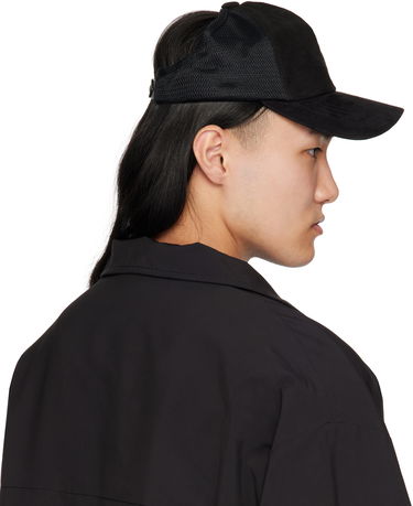 Šiltovka We11done We11done Suede Logo Cap Čierna | WD-AH0-25-429-U-BK, 2