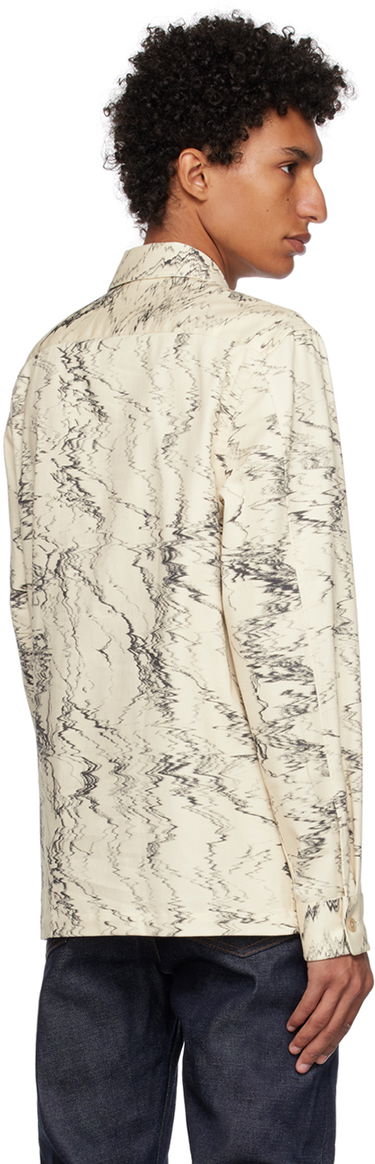 Košeľa Paul Smith Paul Smith Graphic Print Shirt Béžová | M1R-009Y-L02096, 2