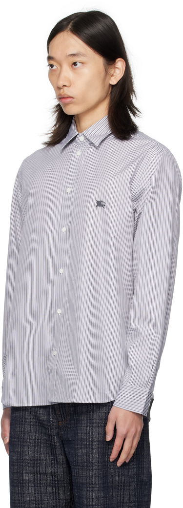 Košeľa Burberry Burberry Striped Cotton Shirt Rôznofarebný | 8110883, 3