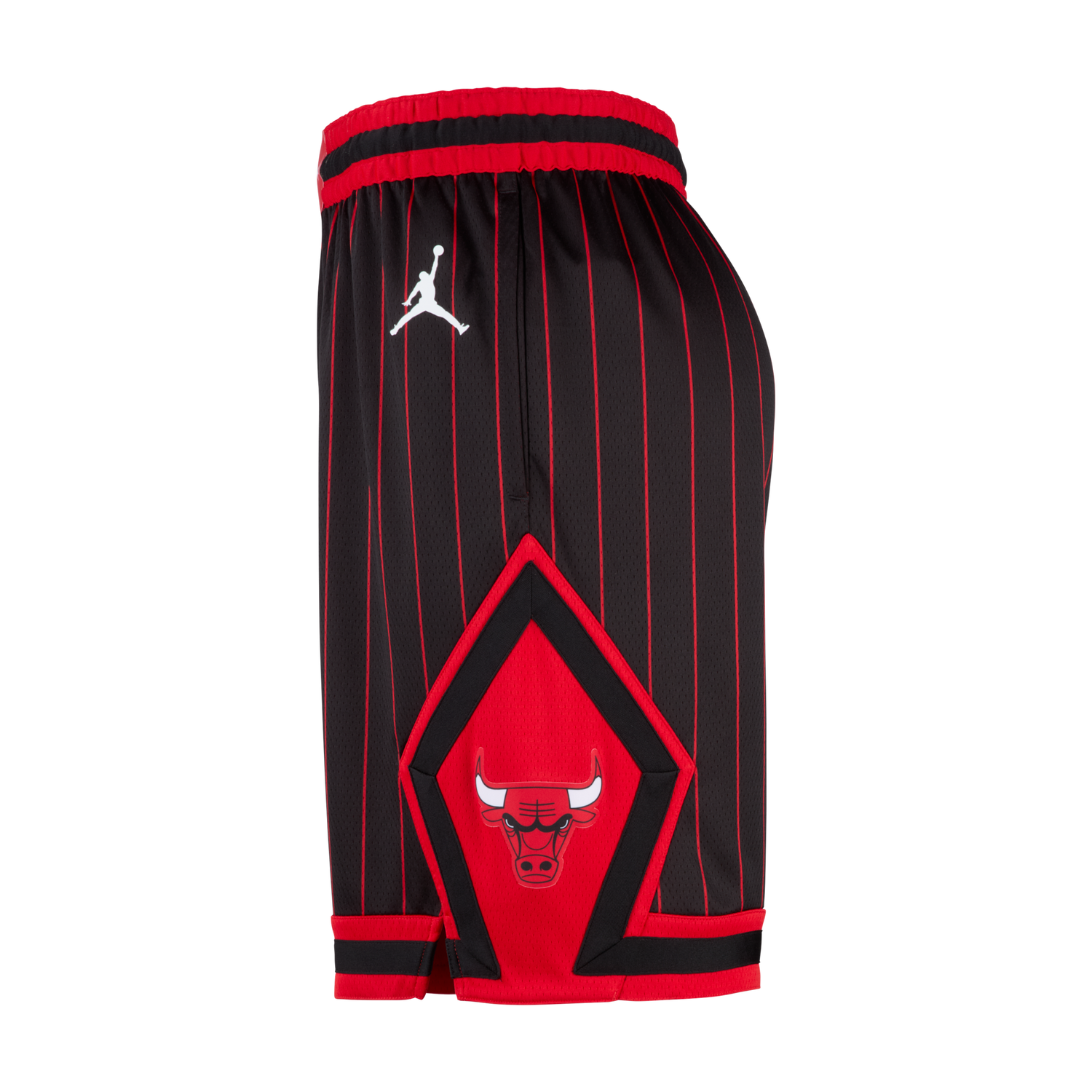 Šortky Jordan Jordan Chicago Bulls Statement Edition Swingman Dri-FIT NBA Pinstripe Basketball Shorts with City Stars Patch and Team Logo Rôznofarebný | HM4863-010, 1