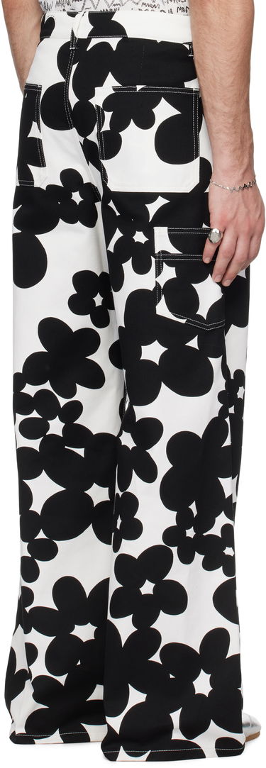 Cargo nohavice Marni Marni Dillies Print Cargo Pants Biela | PUMU0287A0 UTC462, 2
