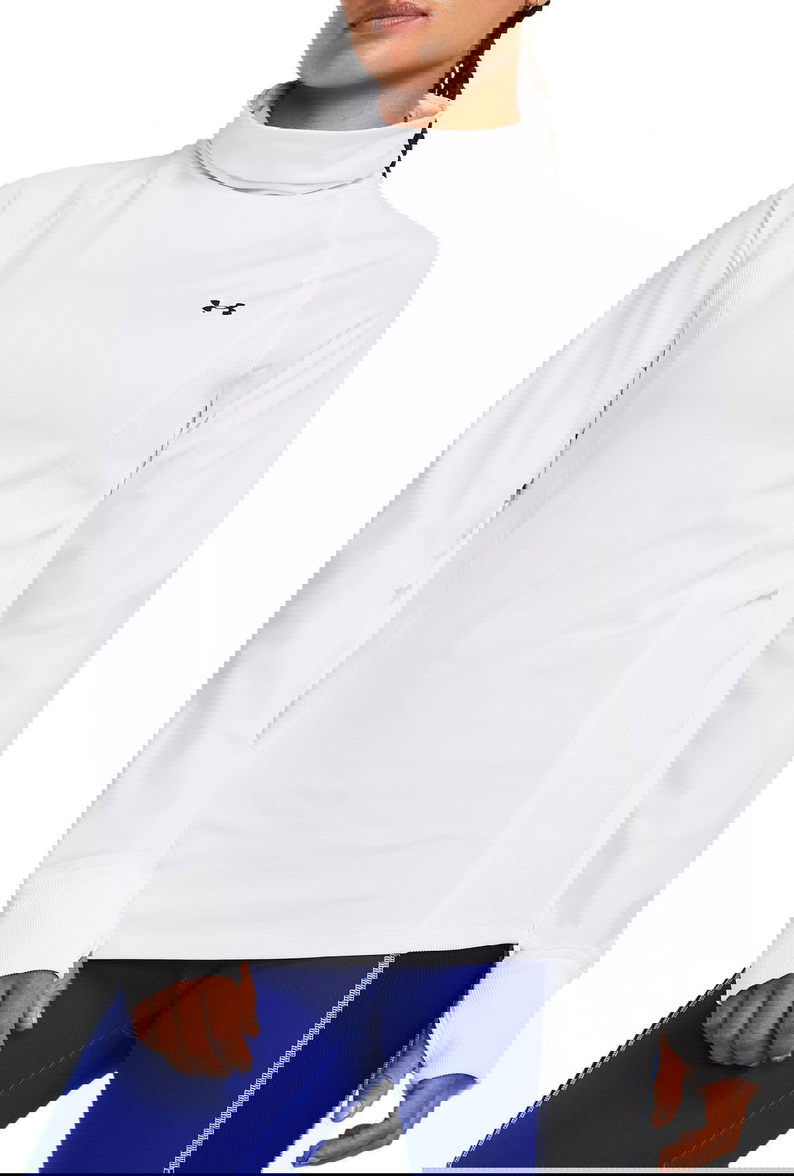 Mikina Under Armour Train Cold Weather Funnel Neck Biela | 1379888-100, 0