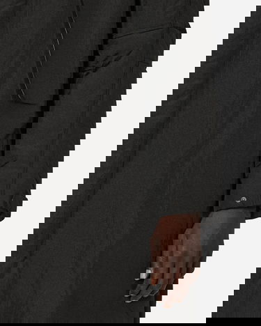 Kabáty ROA Car Coat Black Čierna | RBMW003WO03 BLK0001, 5