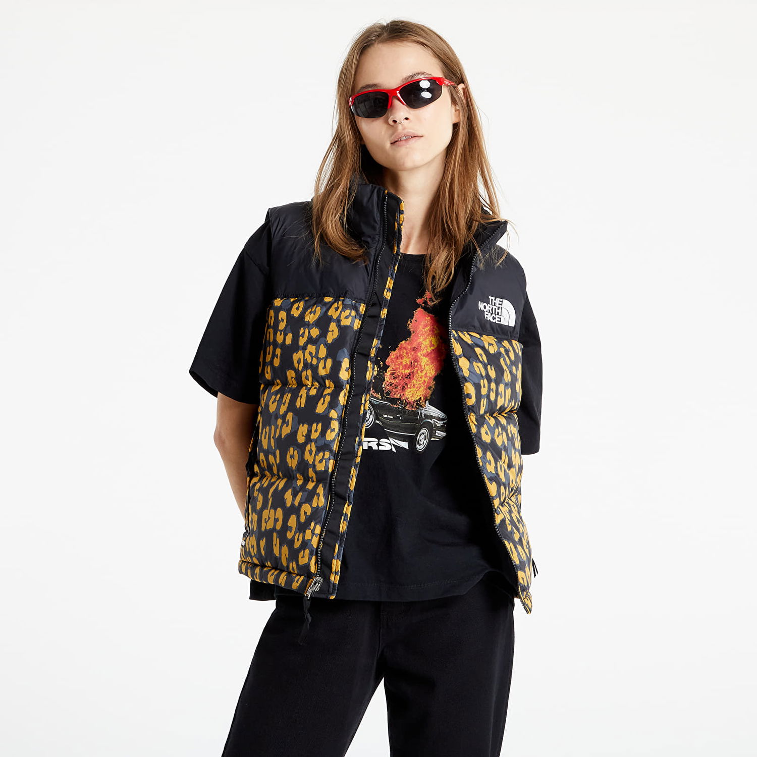 Vesta The North Face Printed 1996 Retro Nuptse Vest Rôznofarebný | NF0A5IXL28A1, 0