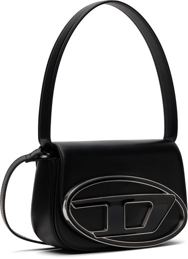 Taška cez rameno Diesel 1DR Logo Shoulder Bag Čierna | X08396-PR818-T8013, 1