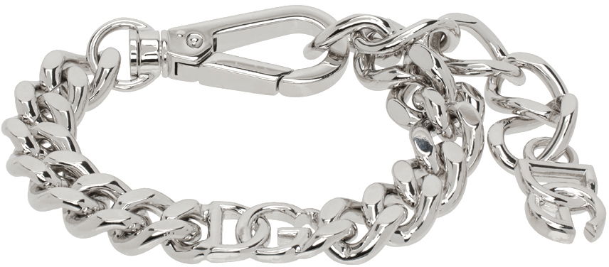 Náramok Dolce & Gabbana DG Logo Chain Bracelet Metalická | WBQ5M1W1111, 0