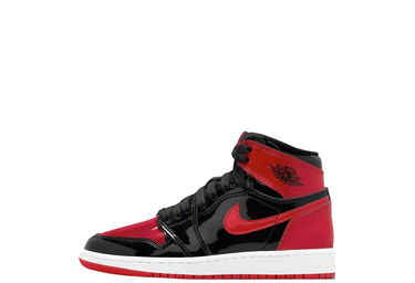 Tenisky a topánky Jordan Air Jordan 1 Retro High ''Patent Bred'' OG GS Červená | 575441-063, 4
