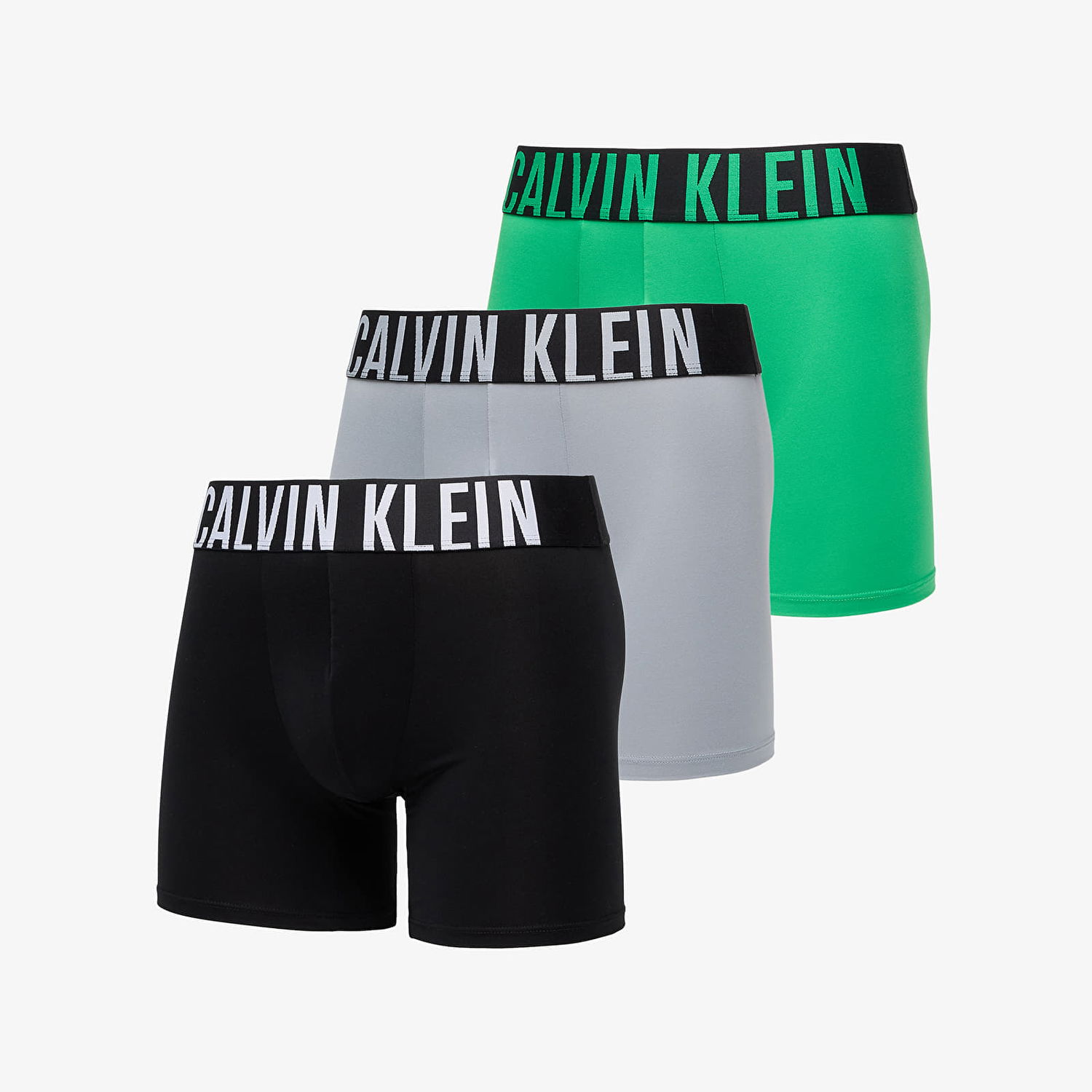 Boxerky CALVIN KLEIN Calvin Klein Boxer Brief 3-Pack Zelené | 000NB3612A VP6, 0