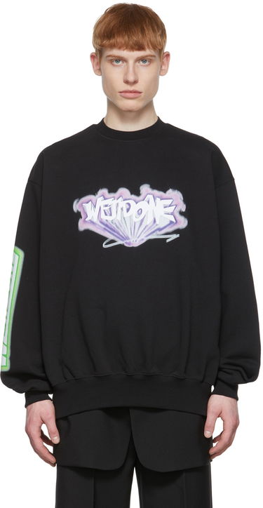 Mikina We11done Sweatshirt Čierna | WD-TS1-22-684-U-BK, 0