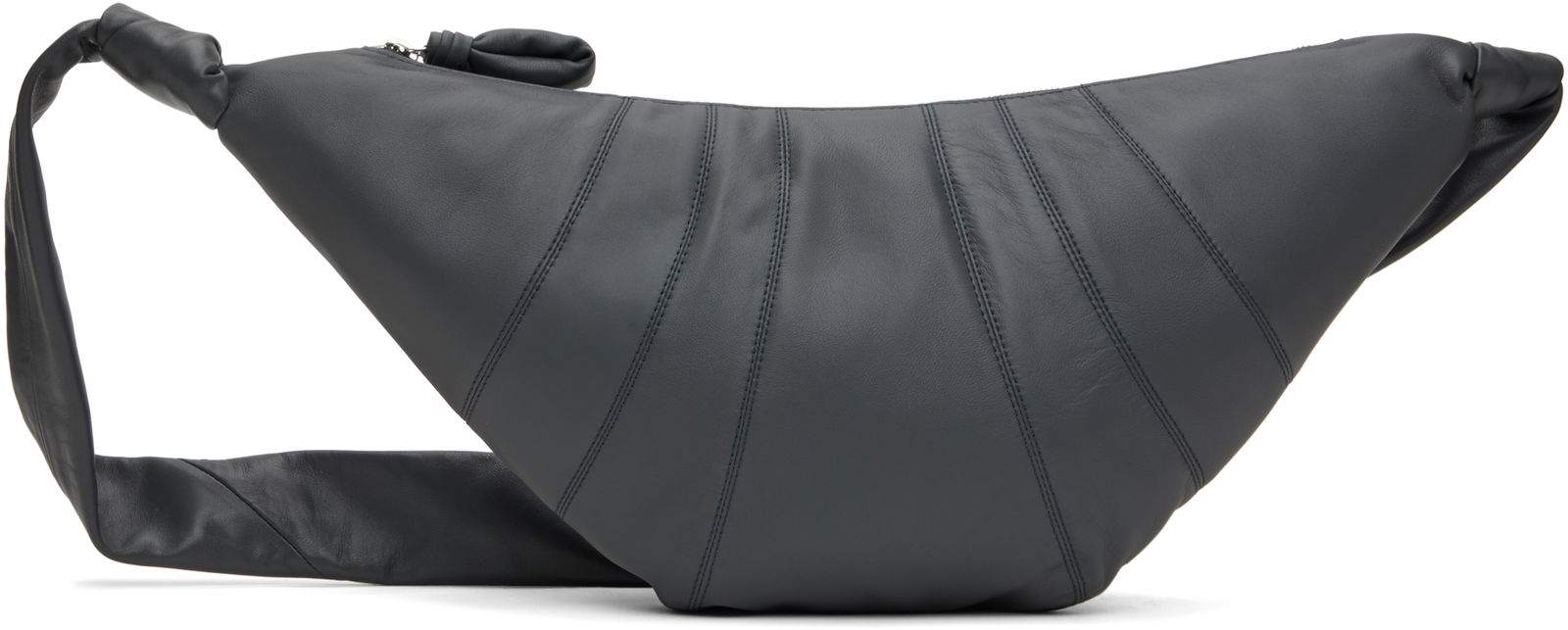 Medium Croissant Leather Shoulder Bag