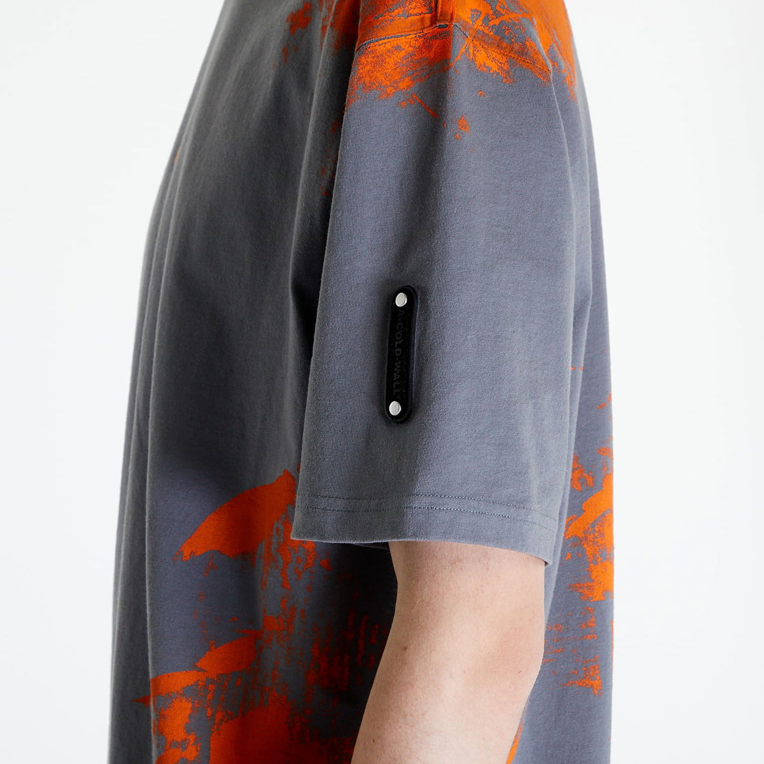 Tričko A-COLD-WALL* Brushstroke T-Shirt Šedá | ACWMTS188 Slate, 1