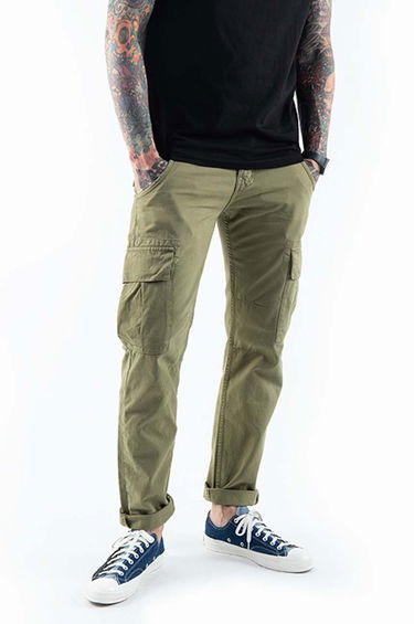 Cargo nohavice Alpha Industries Agent Cargo Pants Zelené | 158205.11, 0