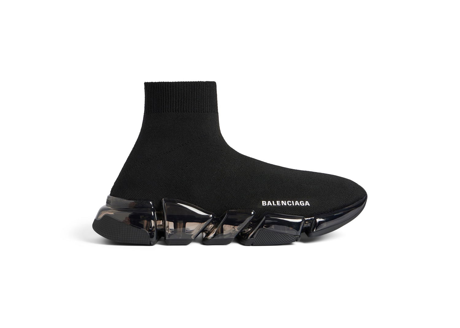 Tenisky a topánky Balenciaga Speed 2.0 Clear Sole Black Čierna | 617239W2DC41000, 0