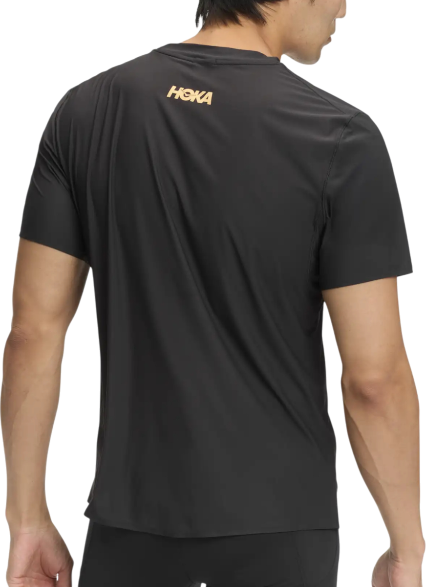 Tričko Hoka One One Short Sleeve T-Shirt Airolite 2.0 Čierna | 1175771-bkgd, 1