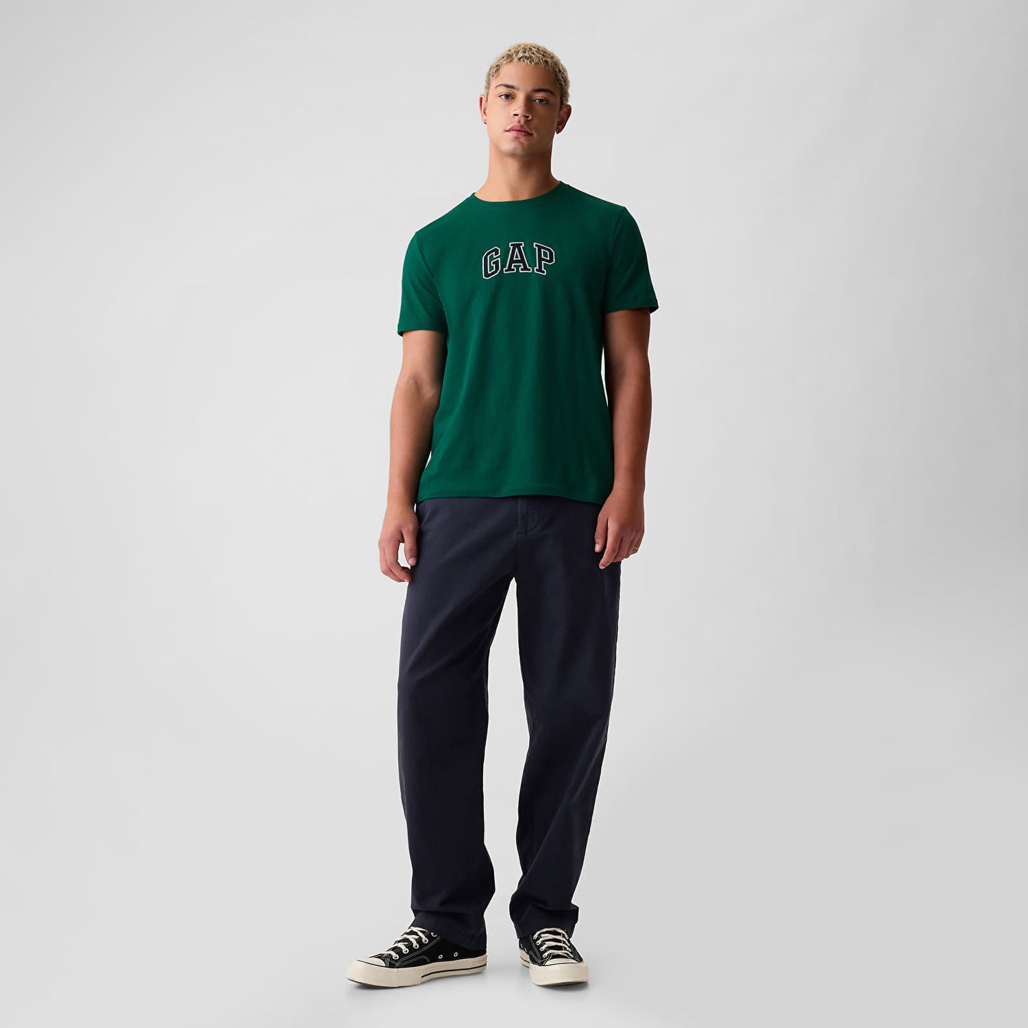 Tričko GAP Logo Tee Aventurine Green 195421 Zelené | 570044-18, 1